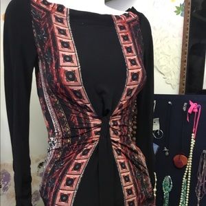 Dressy spandex top or mini dress small